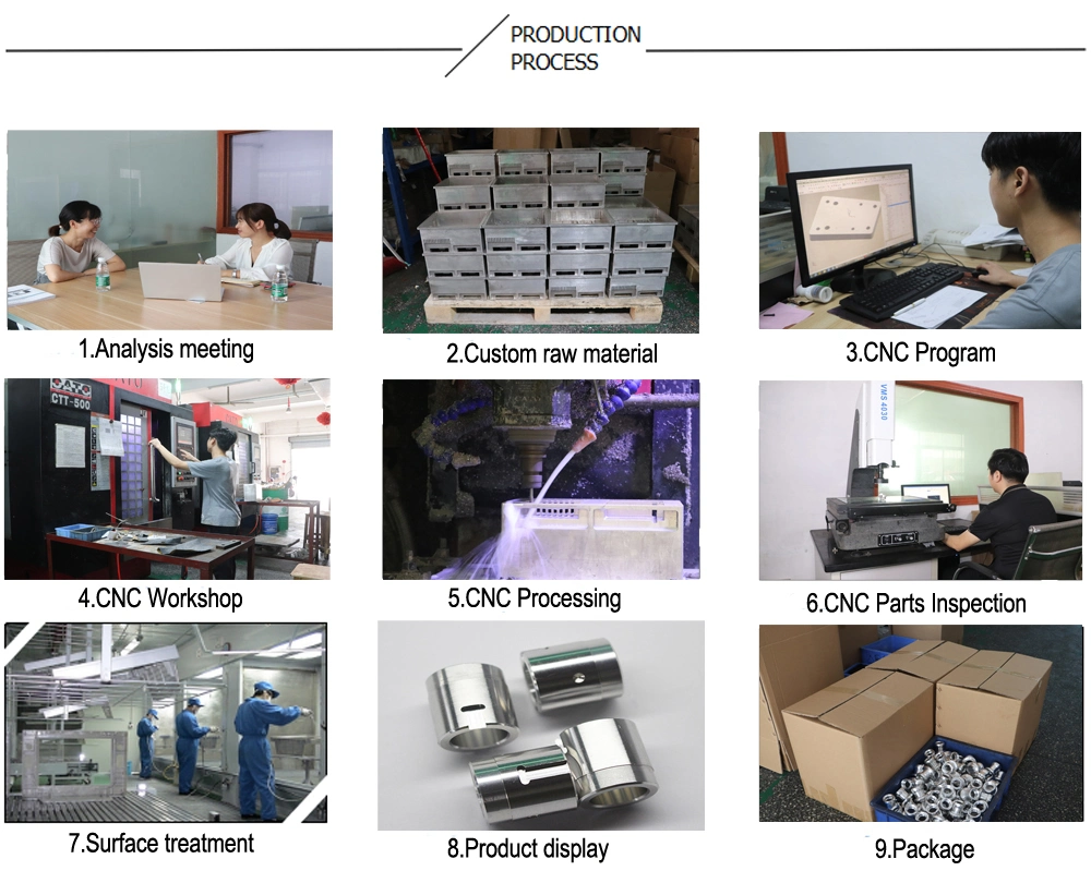 China Custom Lathe CNC Milling Processing Drawing OEM Precision Aluminum Alloy Parts